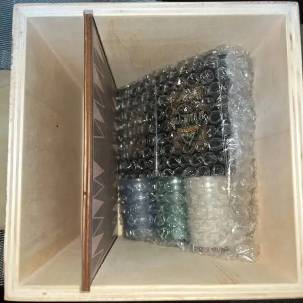 Studio Mercantile 5-in-1 Dice Box Game Wooden Chess Backgammon Cards Lot